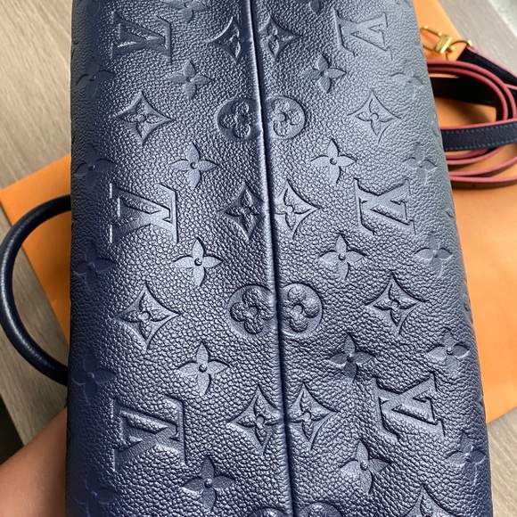 LV Speedy 25 Empreinte Marine Rouge - Picture 2 of 15